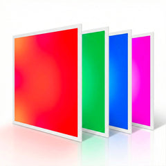 Plafón de techo LED Backlight - 60x60cm - 36W - CCT + RGB IC - Con mando a distancia