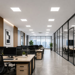 Panel LED empotrable Backlight 62x62cm - 4800lm - Driver Osram- 40W - UGR18 - IP20