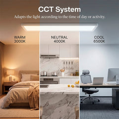 Panel LED Slim - 58x20 cm - CCT - 22W - IP40