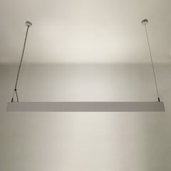 Luminaria lineal LED CCT - Suspensión/superficie - Potencia ajustable 20W/30W/40W - 120cm - UGR 17