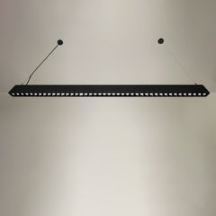 Luminaria lineal LED CCT - Suspensión/superficie - Potencia ajustable 20W/30W/40W - 120cm - UGR 17