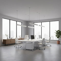 Luminaria lineal LED CCT - Bidireccional - Suspensión - Potencia ajustable 20W/30W/40W - 120cm - UGR 19