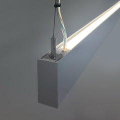 Luminaria lineal LED CCT - Bidireccional - Suspensión - Potencia ajustable 20W/30W/40W - 120cm - UGR 19