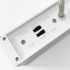Luminaria lineal LED CCT - Bidireccional - Suspensión - Potencia ajustable 20W/30W/40W - 120cm - UGR 19