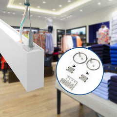 Luminaria lineal LED CCT - Bidireccional - Suspensión - Potencia ajustable 20W/30W/40W - 120cm - UGR 19