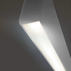 Luminaria lineal LED CCT - Suspensión - Potencia ajustable 20W/30W/40W - 120cm - UGR 19