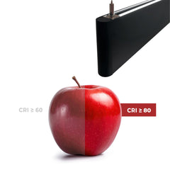Luminaria lineal LED CCT - Suspensión - Potencia ajustable 20W/30W/40W - 120cm - UGR 19