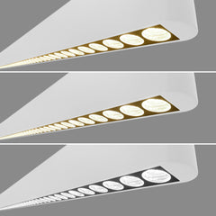 Luminaria lineal LED CCT - Bidireccional - Suspensión - Potencia ajustable 20W/30W/40W - 120cm - UGR 17