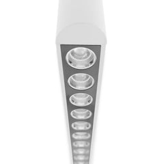 Luminaria lineal LED CCT - Bidireccional - Suspensión - Potencia ajustable 20W/30W/40W - 120cm - UGR 17