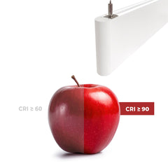 Luminaria lineal LED CCT - Bidireccional - Suspensión - Potencia ajustable 20W/30W/40W - 120cm - UGR 17