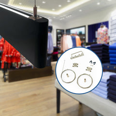 Luminaria lineal LED CCT - Bidireccional - Suspensión - Potencia ajustable 20W/30W/40W - 120cm - UGR 17