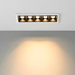 Foco lineal LED empotrable 7W - UGR18 - CRI90 - Driver LIFUD