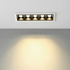 Foco lineal LED empotrable 7W - UGR18 - CRI90 - Driver LIFUD