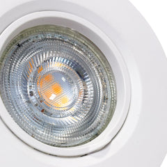 Aro downlight circular para bombilla GU10 / MR16 - Bajo UGR - Corte Ø60 mm