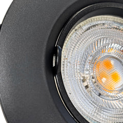 Aro downlight circular para bombilla GU10 / MR16 - Bajo UGR - Corte Ø60 mm