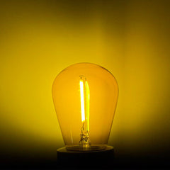 Bombilla LED Filamento - S14 E27 - 1W - Cristal de colores