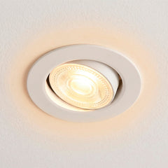 Downlight LED "Avalor" basculante - TRIAC dimmable - 5.5W - CCT - Corte Ø 70mm - IP44