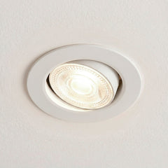 Downlight LED "Avalor" basculante - TRIAC dimmable - 5.5W - CCT - Corte Ø 70mm - IP44