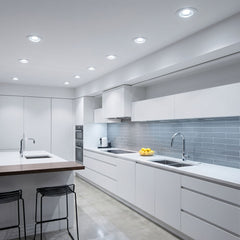 Downlight LED "Avalor" empotrable - TRIAC dimmable - 5.5W - CCT - Corte Ø 70mm - IP65