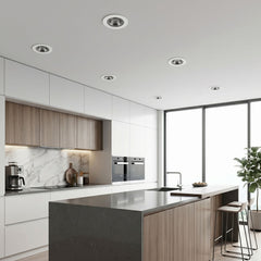 Downlight LED "Avalor" empotrable - TRIAC dimmable - 5.5W - CCT - Corte Ø 70mm - IP65