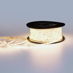Tira LED 220V AC - Monocolor - 8W/m - 10mm - IP65 - 50 metros - 120ch/m