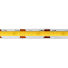Tira LED COB 12V DC monocolor - 10W/m - 8mm - CRI90 - IP20 - 5 metros