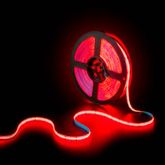 Tira LED COB 24V DC - RGB - 12W/m - 10mm - IP20 - Rollo de 10 metros