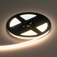 Tira LED COB monocolor - 24V DC - 10W/m - 5mm - 400 LED/m - IP20 - 5 metros