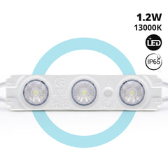 Módulo LED monocolor para rótulos - 1.2W - 12V - 160° - IP65