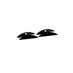Perfil de aluminio para tira LED - Media luna - Kit completo - 58x9mm - 2 metros