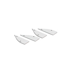 Perfil de aluminio para tira LED - Bañador de pared - Kit completo - 18x44mm - 2 metros
