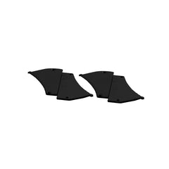 Perfil tira LED integración / trimless esquina - 96 x 35mm - Kit completo - 2 metros