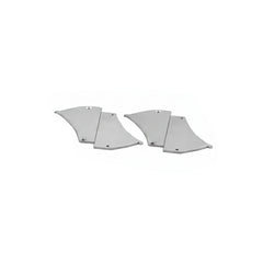 Perfil tira LED integración / trimless esquina - 96 x 35mm - Kit completo - 2 metros