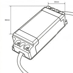 Bombilla LED AR111 12W regulable - 12º - Driver externo - 3000K