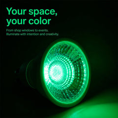 Bombilla LED de colores - GU10 - 5W - 45º