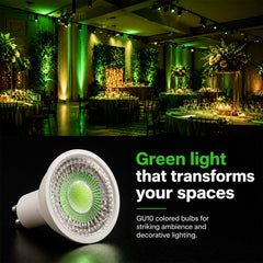 Bombilla LED de colores - GU10 - 5W - 45º