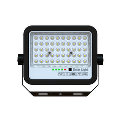 Proyector solar con panel y mando a distancia - 50W - 6500K - IP65
