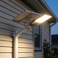 Farola solar con panel y mando a distancia - 200W - 6500K - IP65