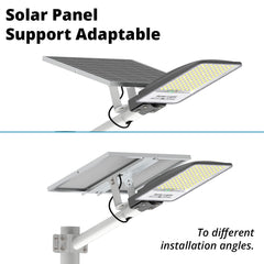 Farola solar con panel y mando a distancia - 200W - 6500K - IP65