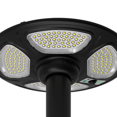 Farola solar con panel y mando a distancia - Sensor PIR - 150W - 6500K - IP54