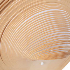 Aplique de diseño en madera "Ronda" - 16W - ø 40cm