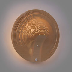 Aplique de diseño en madera "Ronda" - 16W - ø 40cm