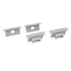 Perfil tira LED empotrable con difusor - 27x10,65mm - Tira LED 12mm - 2 metros - 1,05mm