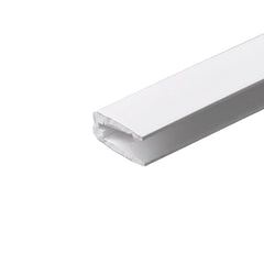 Funda de silicona flexible blanca - Tira LED a neón - 4x8 mm - Curvatura horizontal - Superficie