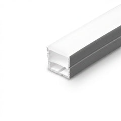 Funda de silicona flexible blanca - Tira LED a neón - 16x16 mm - Superficie