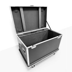 Flight Case para Digital Kiosk 43" DDT43 Base "K" - con Foam, Ruedas y Asas