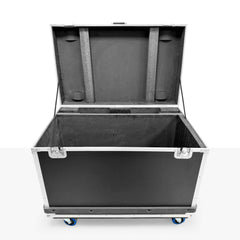 Flight Case para Digital Kiosk 43" DDT43 Base "K" - con Foam, Ruedas y Asas