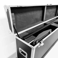 Flight Case para Tótem LCD DLS43 - con Foam, Ruedas y Asas – Transporte Seguro en Ferias y Eventos