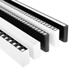 Luminaria lineal LED CCT - Suspensión/superficie - Potencia ajustable 20W/30W/40W - 120cm - UGR 17