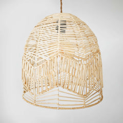 Lámpara colgante de mimbre "NORMA" - Ø35cm - E27